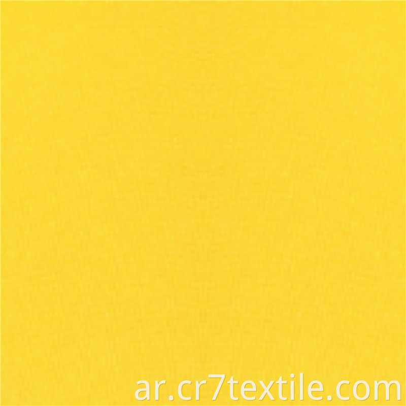 Bright Yellow Dyed Polyester Suede Fleece Cloth Fabric